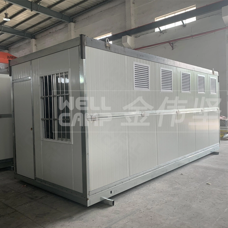 fast build folding container toilet special design bathroom 1