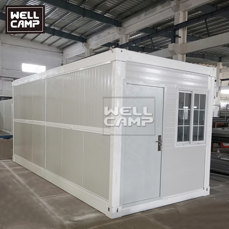 Folding Flat Pack Container House In Prefab House Price 20ft Expandable Container home 1