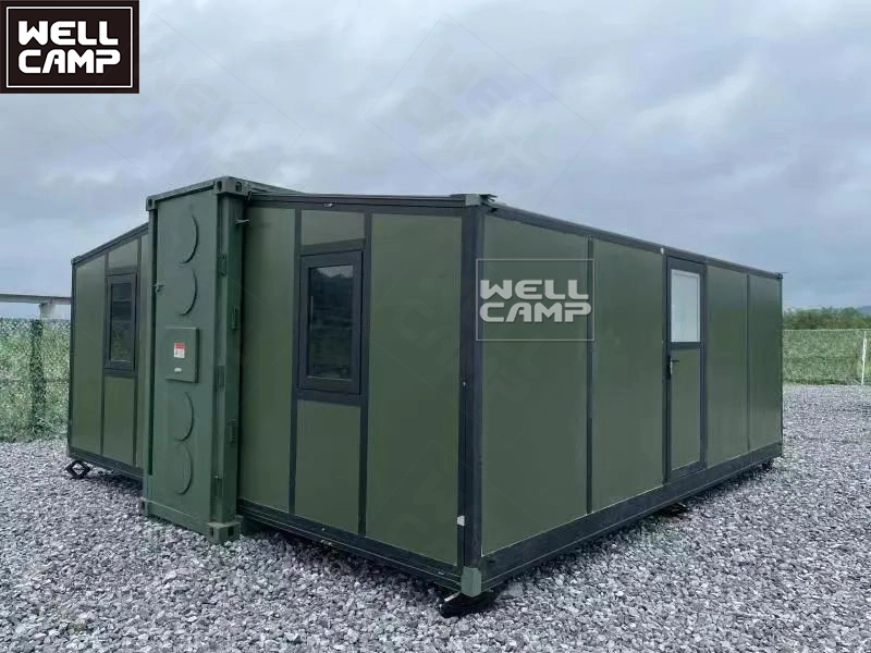 High quality Detachable expandable container house army Anti-salt spray anti-corrosion function Resistant to level 10 wind 1