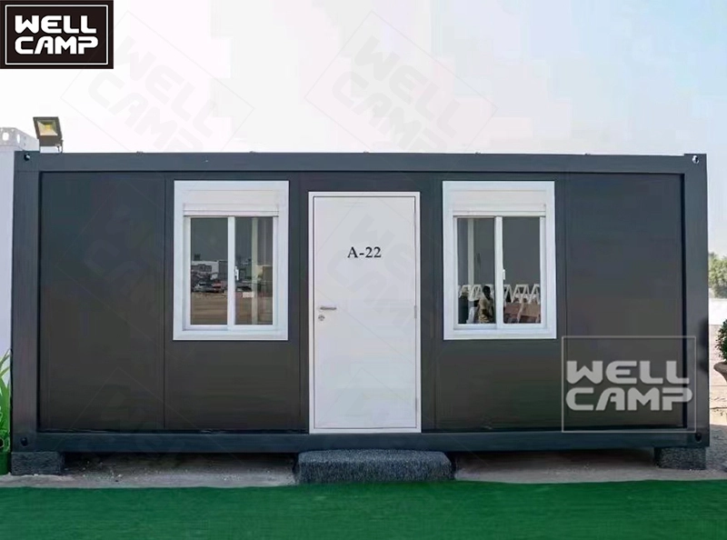 2022 China low cost 20ft 40ft prefabricated prefab flat pack container house mobile modular shipping container frames homes 1