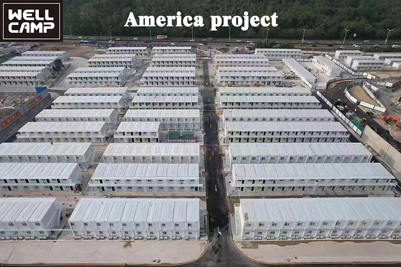 Flat pack container house modular flat pack home office classroom hospital reception hotel villa 1