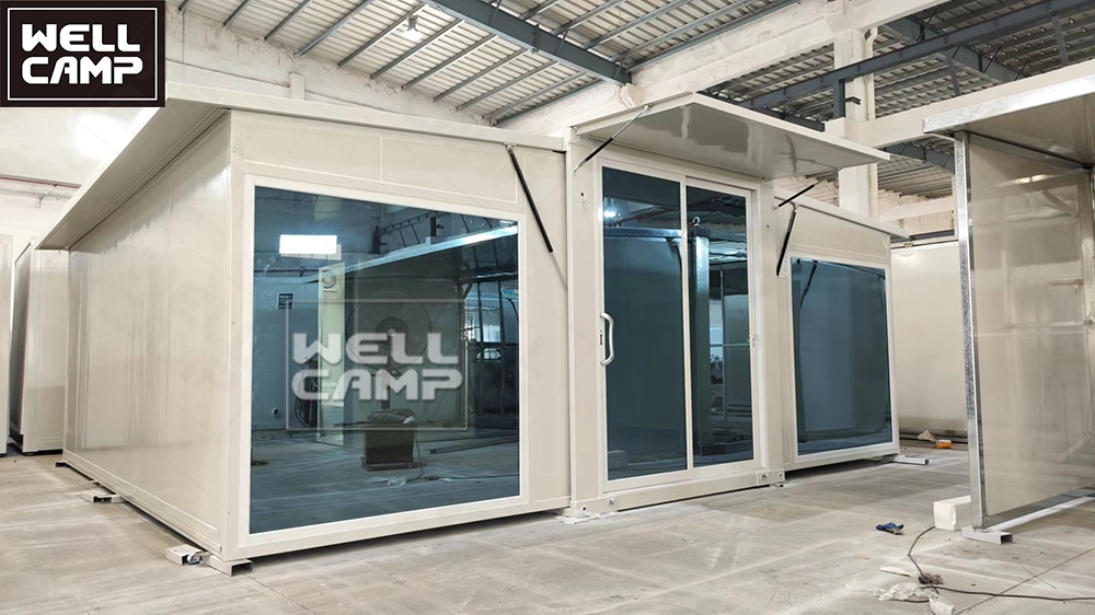 2022 New Design Noble Luxury Expandable Container House Glass Prefab Houses Seabeach Container Rresort 1