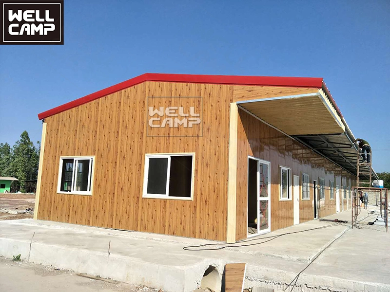 WELLCAMP Standard Prefab T House Shop Office Workshop Warehouse Apartment Modular Construction Building Plant 1