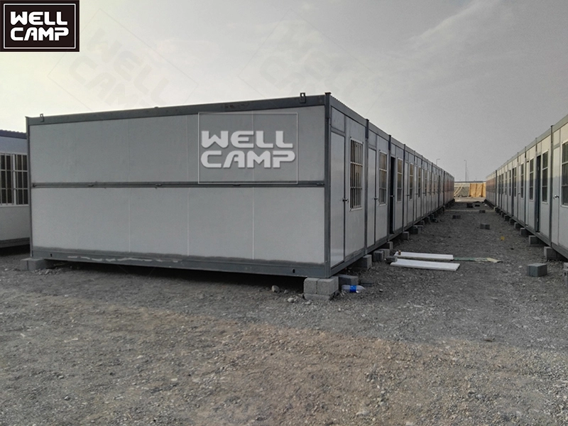 WELLCAMP popular affordable durable firm steel structure folding container house fashion modular home 1