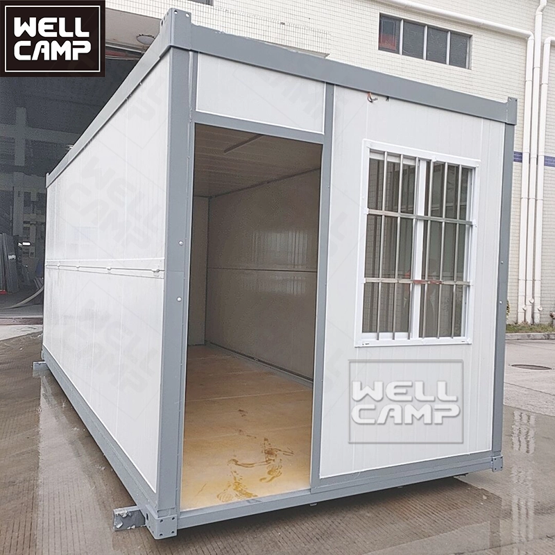 WELLCAMP Top sale high quality affordable folding container house durable prefab home easy to install foldable steel houses 1