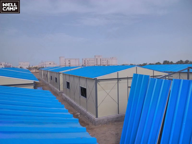 Low Cost knockdown house Temporary K Type Building Mobile Homes for Prefab Labor Camp Factory Workshop 1