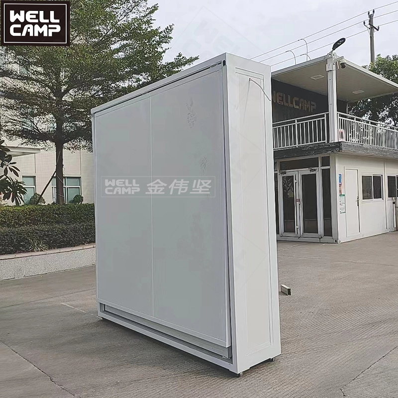 WELLCAMP expandable tiny house prefab container home China strong easy install modular houses office storage 1