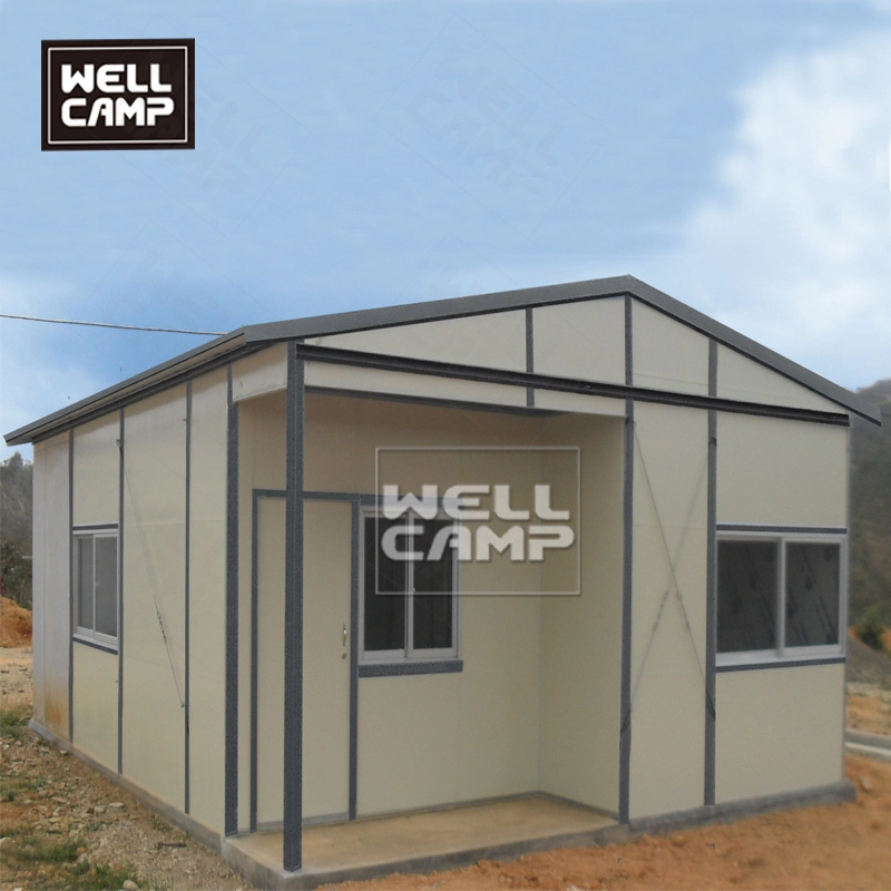 WELLCAMP strong economic steel structure labor camp prefab k house easy to install can be used dormitory office living room factory 1