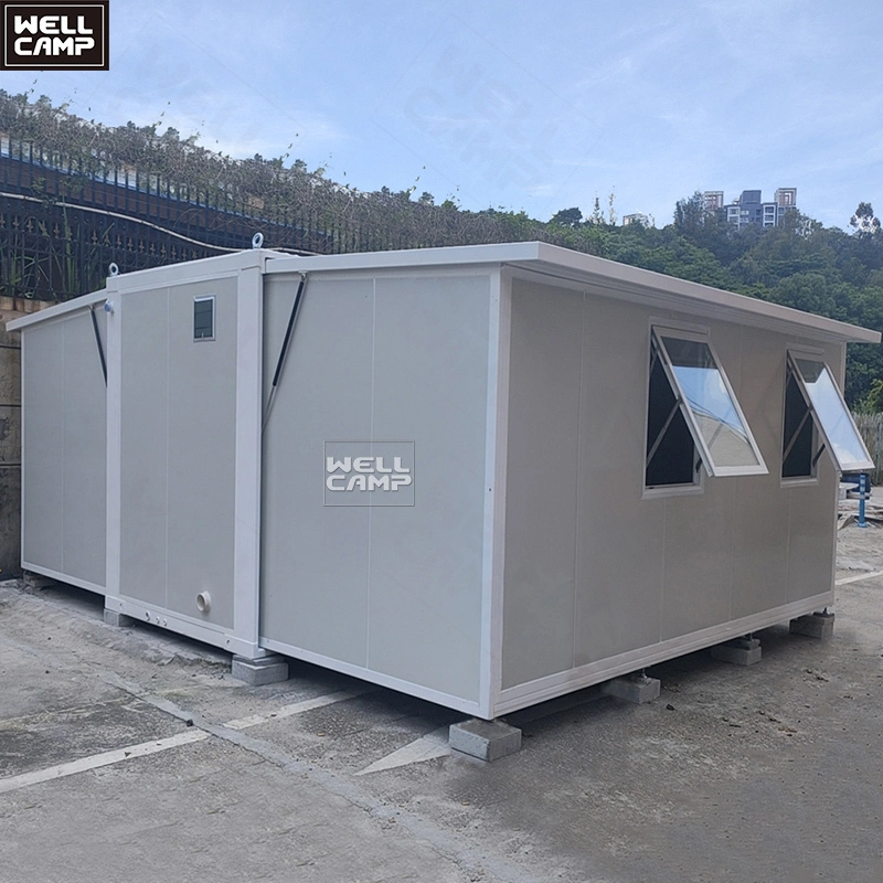 USA standard high quality expandable container house home steel structure firm waterproof fireproof rustproof hurricane resist 1