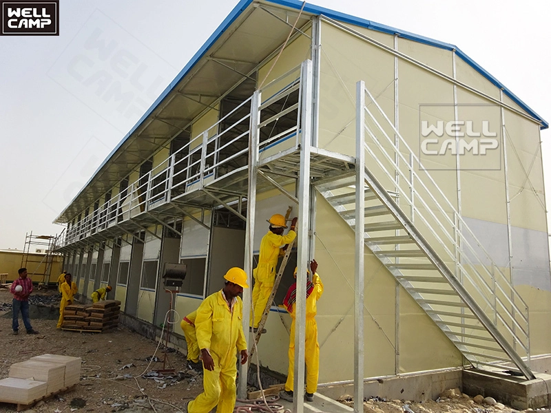 Cheap prefab K house steel structure labor camp use for dormitory office canteen warehouse 1