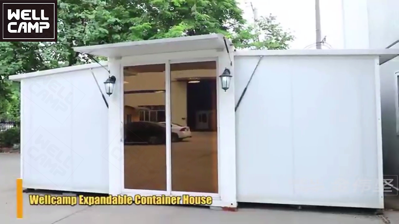WELLCAMP Expandable Container Houses Container Villa Homes Prefab Steel Quick Installation 1