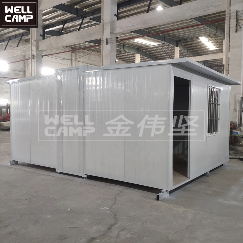 WELLCAMP Expandable Camp House MEGA for living Container Office Container Accommodation Low Cost Easy Installation 1