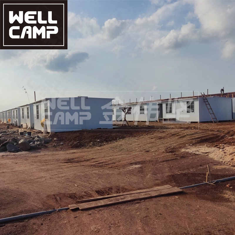 WELLCAMP Expandable Tiny House for Foldable House Folding House Office Shop Dormitory Easy Install Low cost Indonesia Malaysia 1