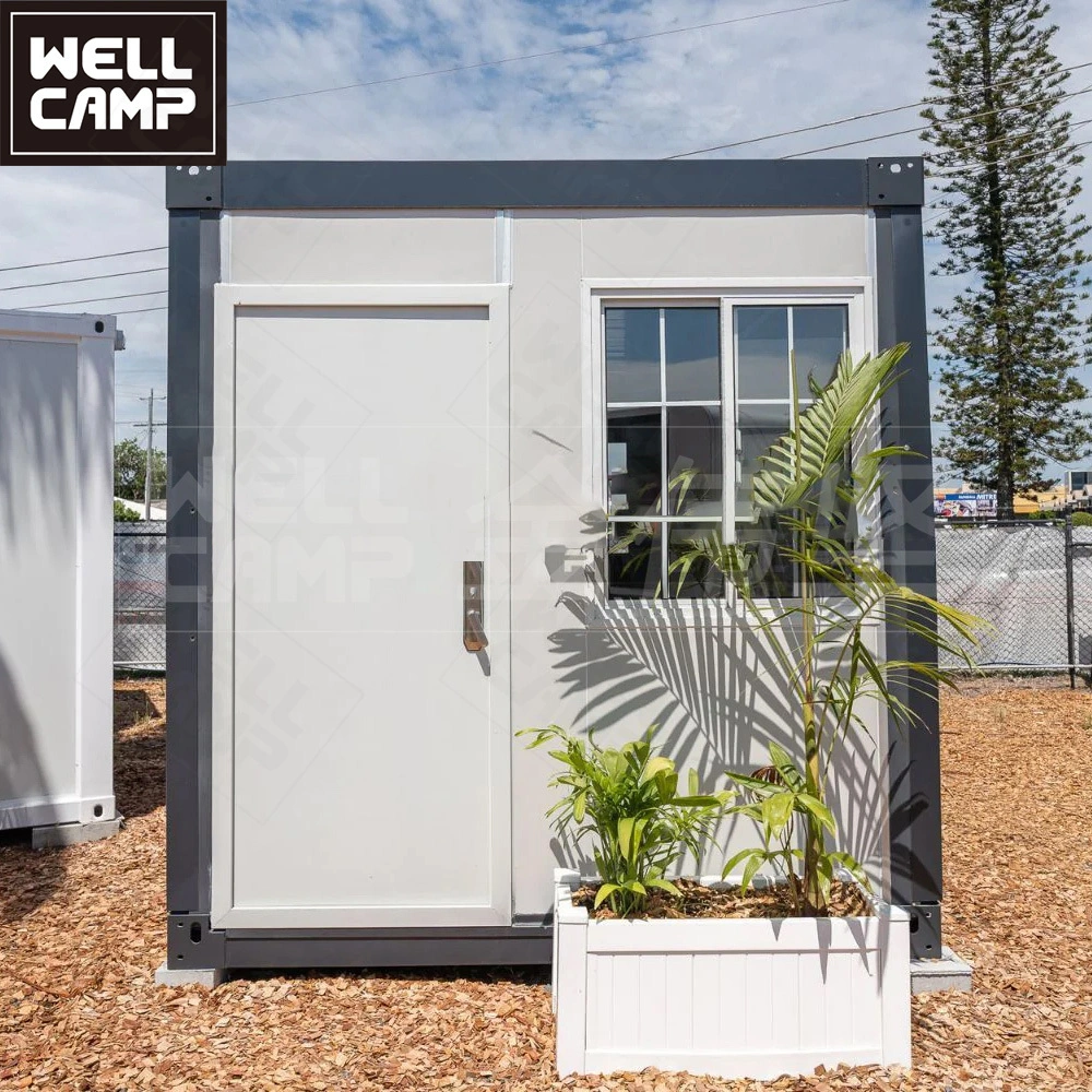 WELLCAMP Folding House Folding Container House prefabricated flat pack folding container house Dormitory Office Hotel 1