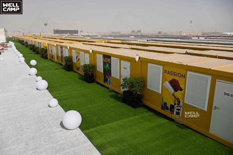 2022 Qatar World Cup Detachable Container Hotel High Quality Mobile Flat Pack Container Prefab Houses Home 1
