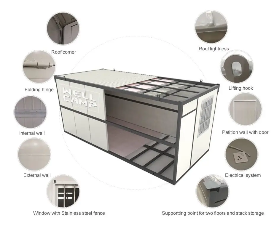 f05 system container foldable container WELLCAMP 2