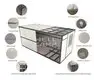 foldable container house low foldable container WELLCAMP 2