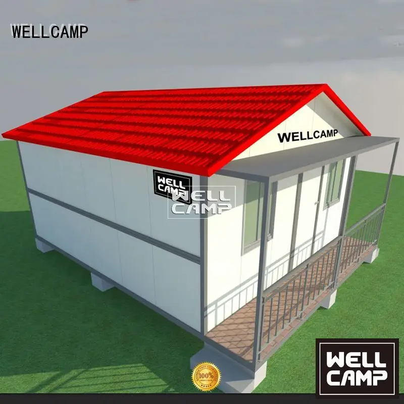 custom container homes villa portable resort kit WELLCAMP 1