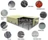 WELLCAMP Brand preengineered sheet structure steel warehouse dairy 2