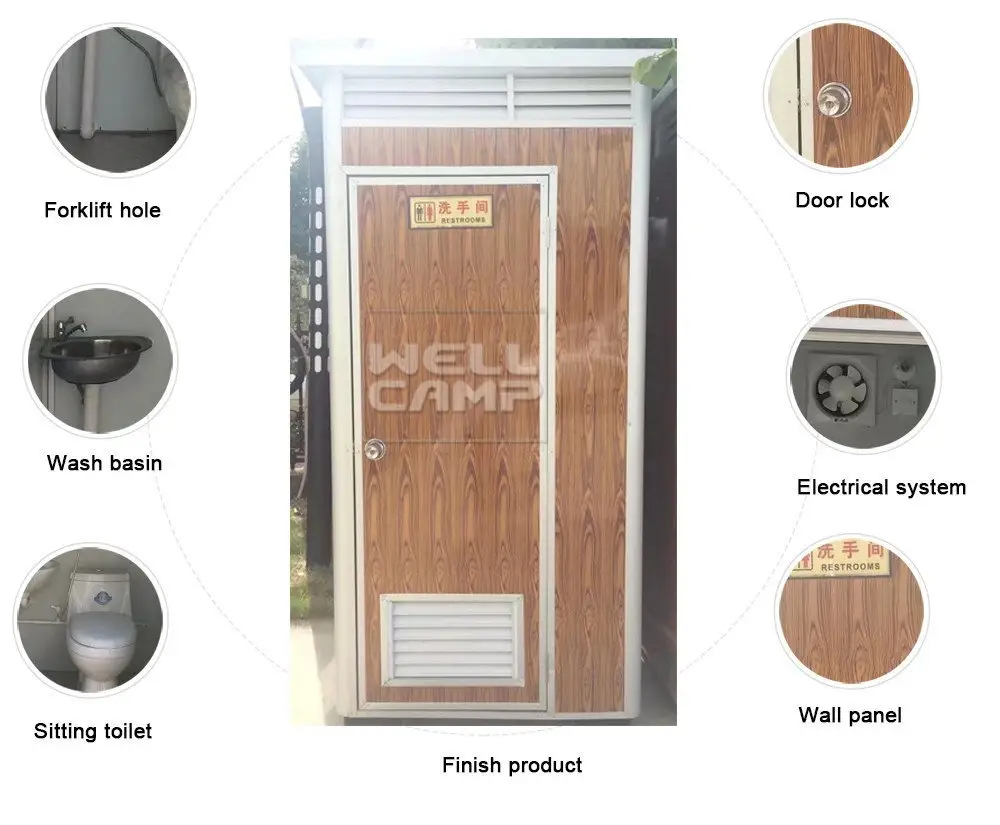 plastic portable toilet rotomolding portable sandwich panel 2