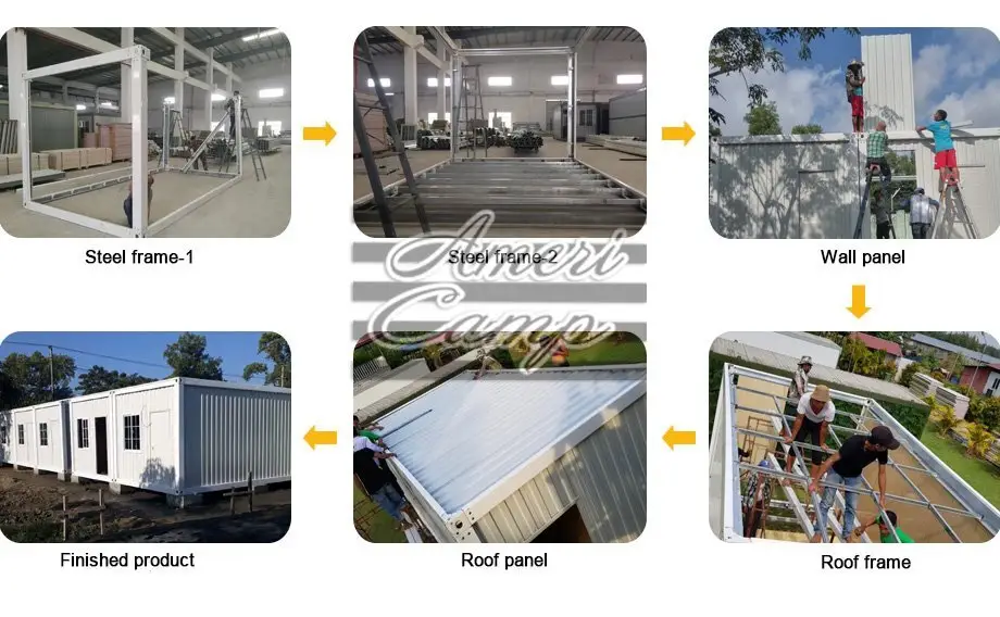 container twostorey OEM shipping container home builders 4