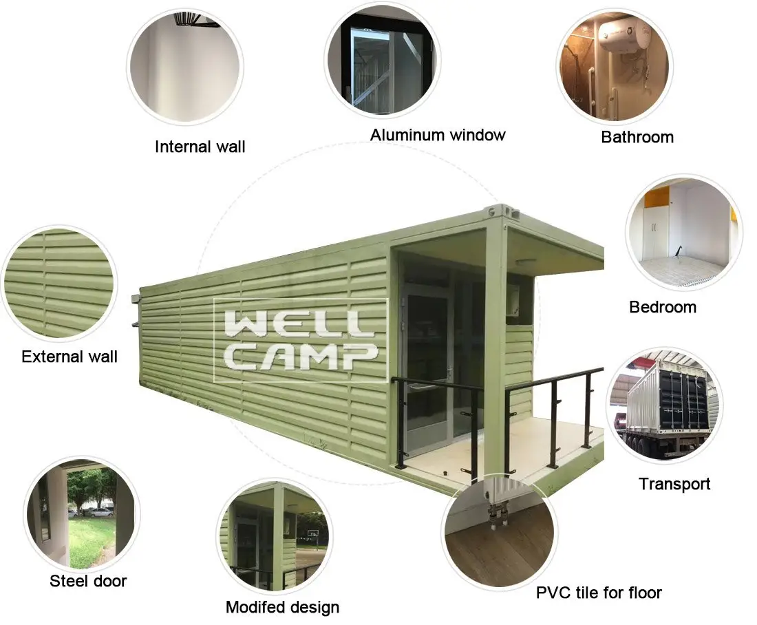 building container panel WELLCAMP shipping container home builders 2