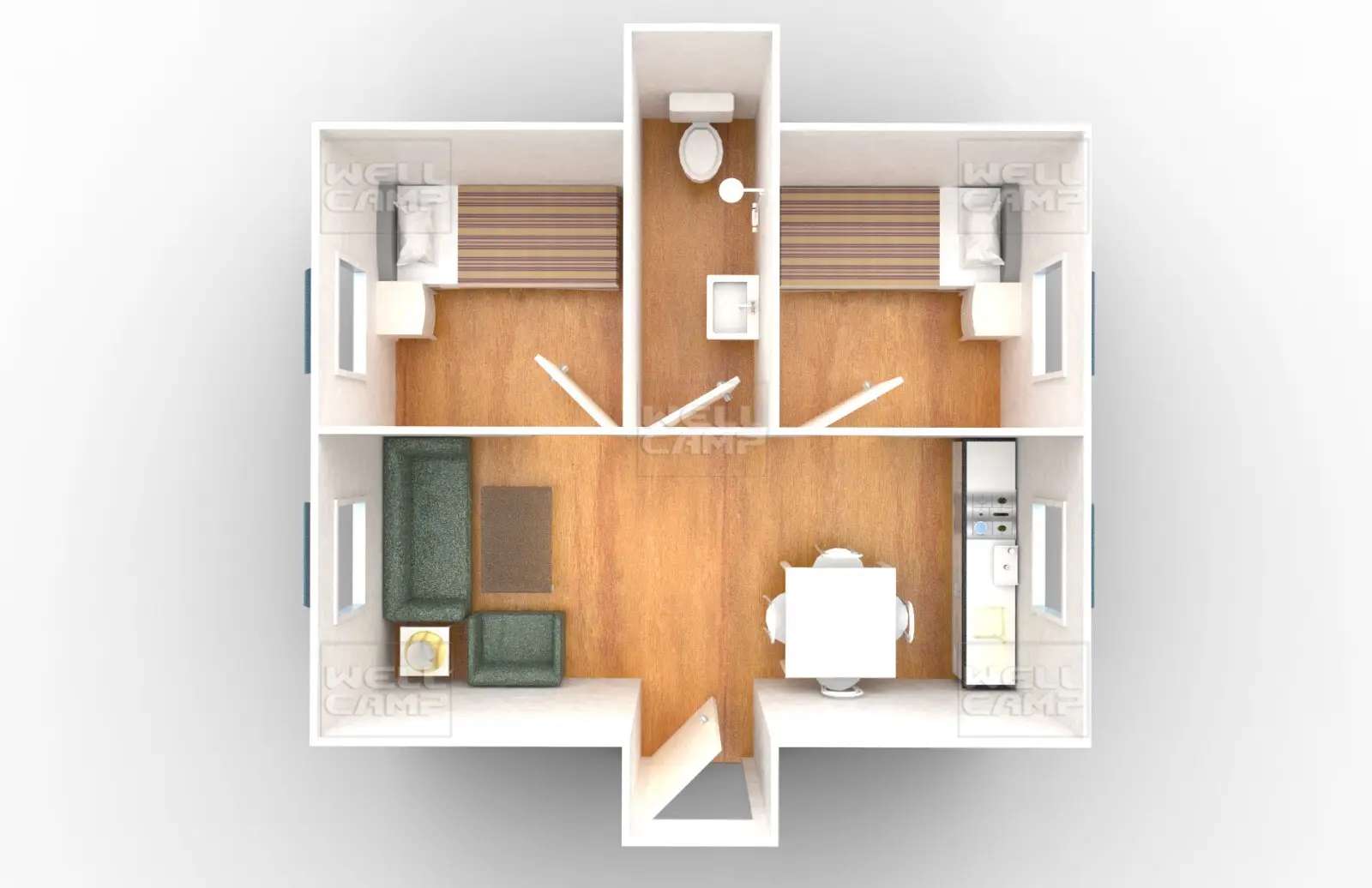 OEM expandable container house container expandable expandable shipping container home 4