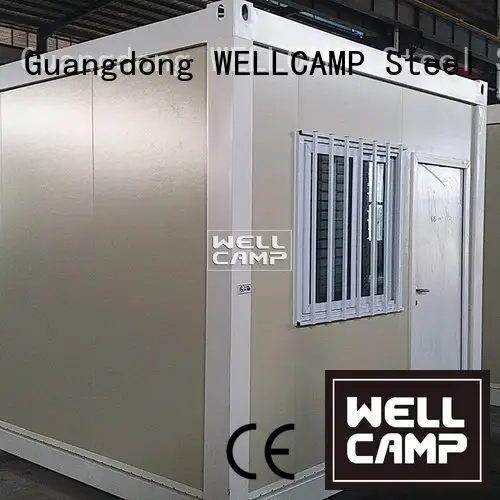 move modular WELLCAMP flat pack 20 ft container 1