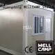 move modular WELLCAMP flat pack 20 ft container 1