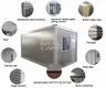 flat pack 20 ft container tiny style OEM flat pack containers WELLCAMP 2