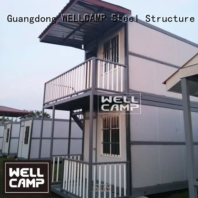 custom container homes glass WELLCAMP Brand container villa 1