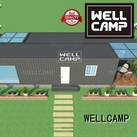 custom container homes floor container villa hotel WELLCAMP 1