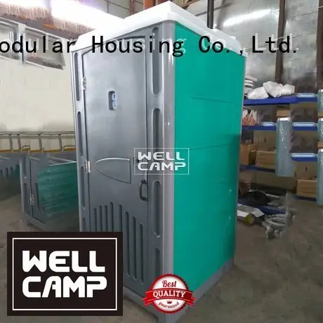 WELLCAMP plastic portable toilet hdpe panel toilet facilities 1