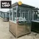 eps sandwich security booth steel WELLCAMP 1