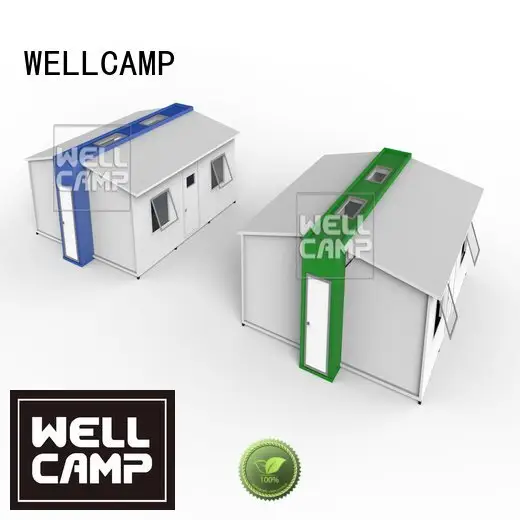 expandable shipping container home family student shelter WELLCAMP 1