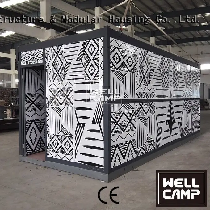 samll office foldable container house WELLCAMP 1