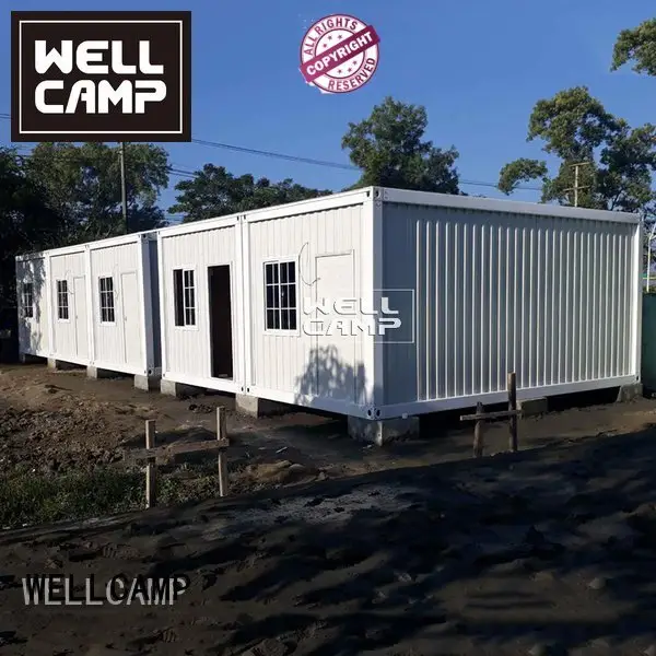 WELLCAMP floor prefab house prefabricated container house cross 1