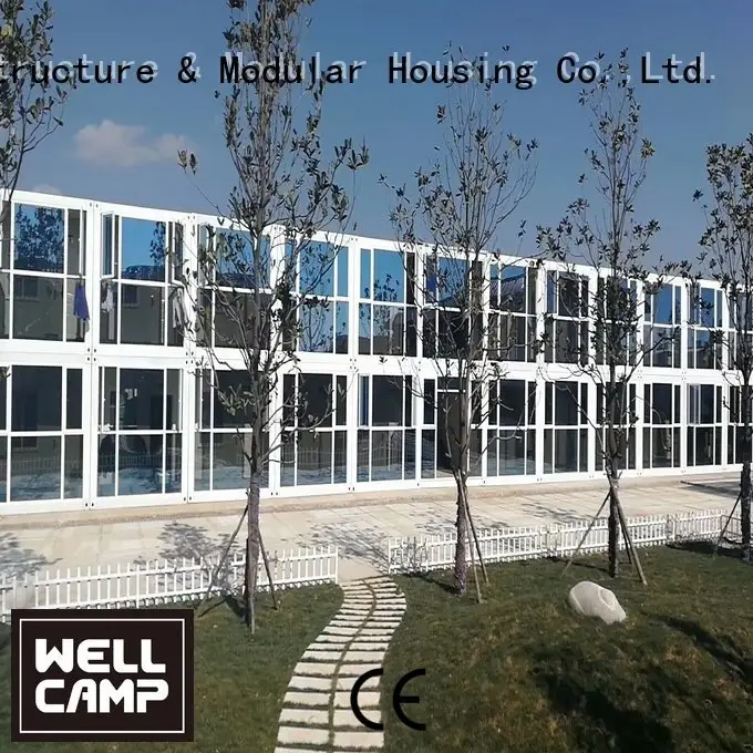pack glass house tiny WELLCAMP flat pack containers 1