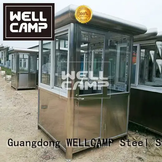 stainless mobile sentry eps WELLCAMP security booth 1