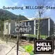 Hot custom container homes glass three double WELLCAMP Brand 1