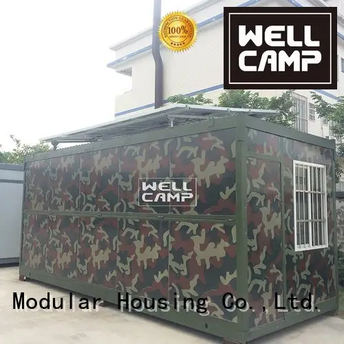 economic holiday WELLCAMP foldable container house 1