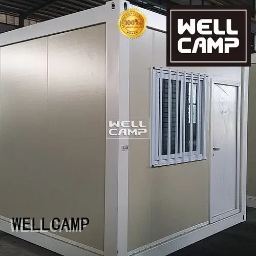 flat pack 20 ft container plat installation flat pack containers WELLCAMP Brand 1