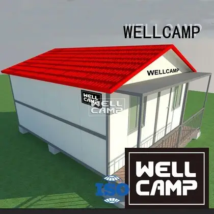 WELLCAMP Brand bedrooms modern one container villa sandwich 1
