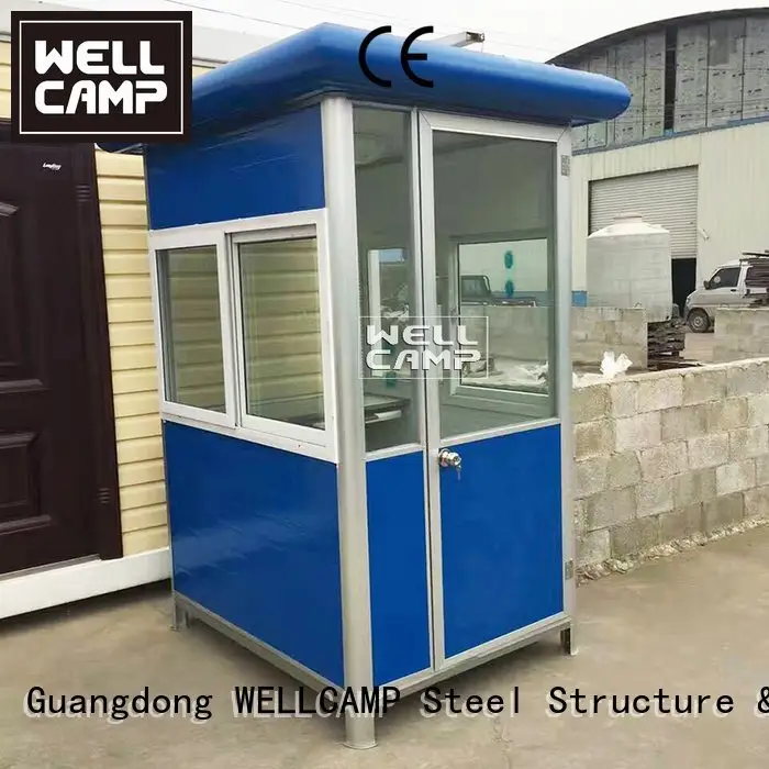 security stainless steel security booth for sale WELLCAMP 1