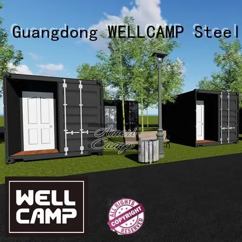 sandwich shipping container home builders building 20gp WELLCAMP 1