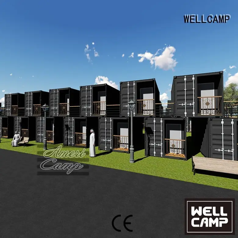 houses made out of shipping containers resort sandwich fireproof house 1
