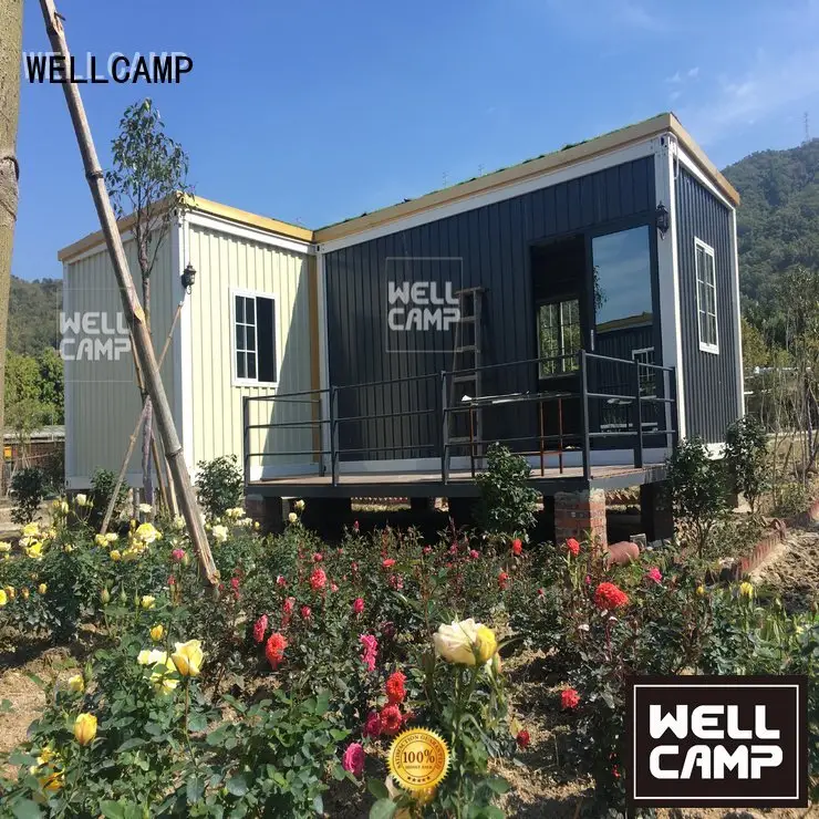 three container villa fllor fireproof WELLCAMP 1
