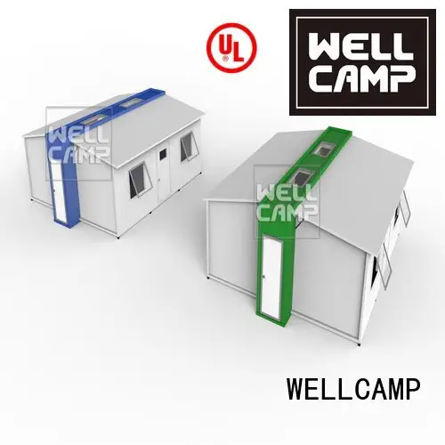 dormitory family house shelter WELLCAMP expandable container house 1