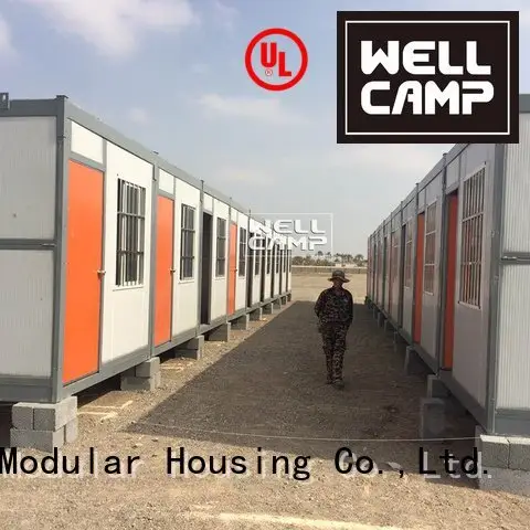 foldable container house labor solar foldable container WELLCAMP Brand 1