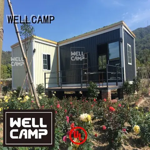 custom container homes design container villa WELLCAMP 1
